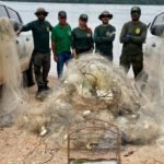Naturatins recolhe mais de 4 mil metros de redes de pesca ilegal em todo Tocantins