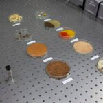 Guilherme Lima - O novo modelo é capaz de quantificar mercúrio em chorume de aterro sanitário e em amostra certificada de solo. Na foto acima, amostras de solo, peixe e outros produtos