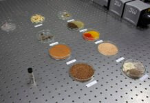 Guilherme Lima - O novo modelo é capaz de quantificar mercúrio em chorume de aterro sanitário e em amostra certificada de solo. Na foto acima, amostras de solo, peixe e outros produtos