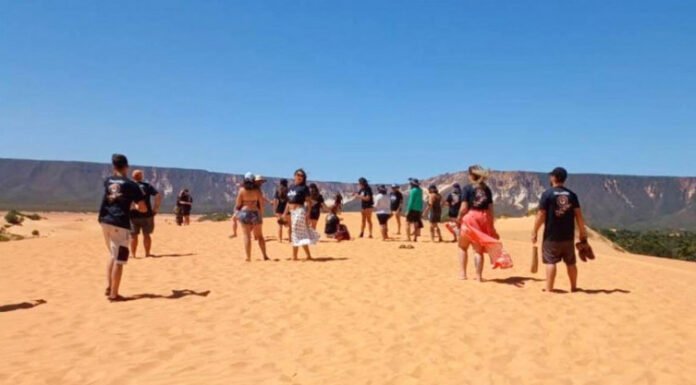 Dunas do Parque Estadual do Jalapão receberam cerca de 1,4 mil visitantes no feriado da Independência