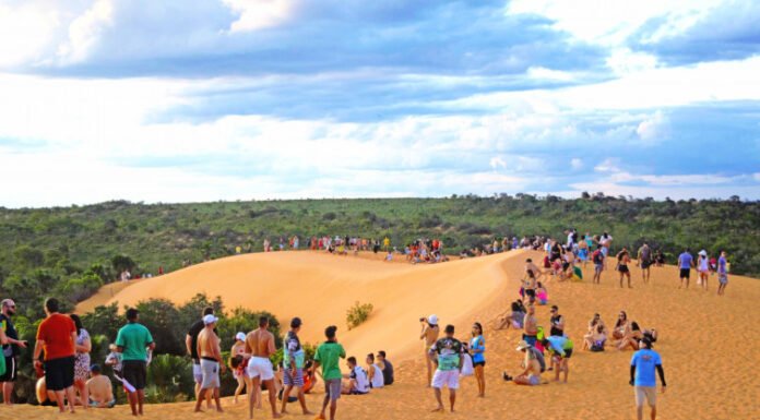 Naturatins registra a visita de mais de mil turistas às Dunas do Parque Estadual do Jalapão no feriado prolongado do Dia do Trabalhador