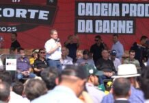 O governador Tarcísio de Freitas. Foto: Reprodução/Giro do Boi