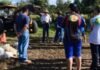 Ação de limpeza na rodovia MT-208 encabeçada pela fazenda Caruru. Foto: Divulgação/Fazenda Caruru
