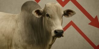 Preço do boi gordo se mantém firme e indicador de MS atinge maior valor do dia arroba boi gordo preços queda