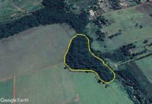 Google Earth - Área onde o estudo foi realizado